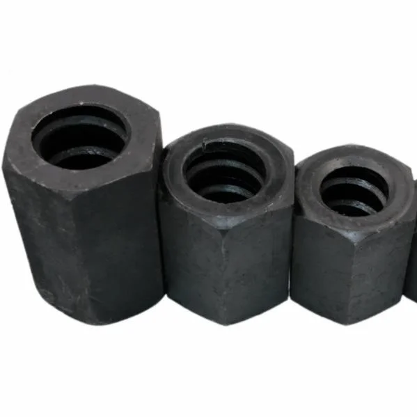 Hex Anchor Nut Prestressing Rebar Coupler Flat and Spherical Shape